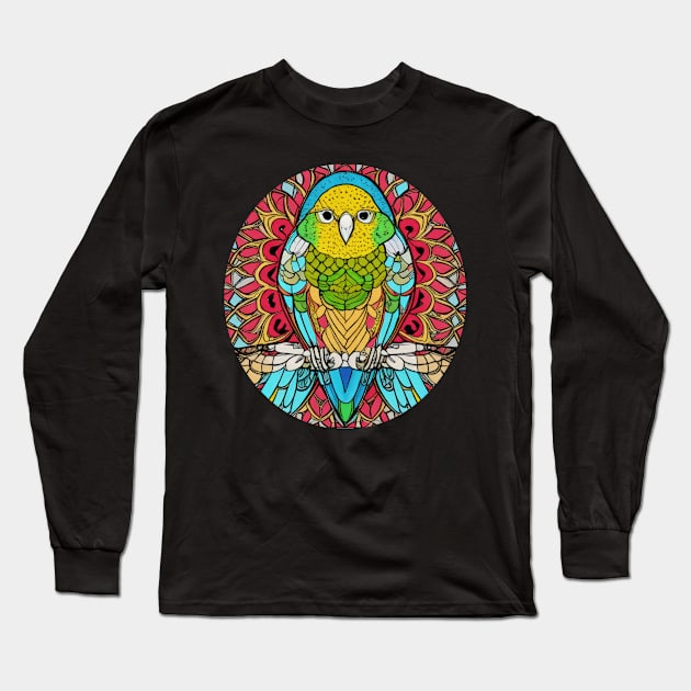 Cute Budgie Parakeet | Long Sleeve T-Shirt by Subconscious Pictures